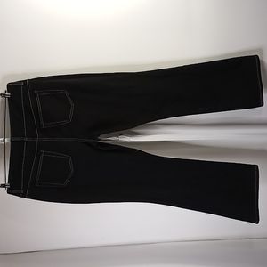 London Jeans Stretch Bootcut Black Jeans Size 16